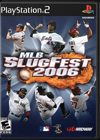 MLB Slugfest 2006 Playstation 2 US box art